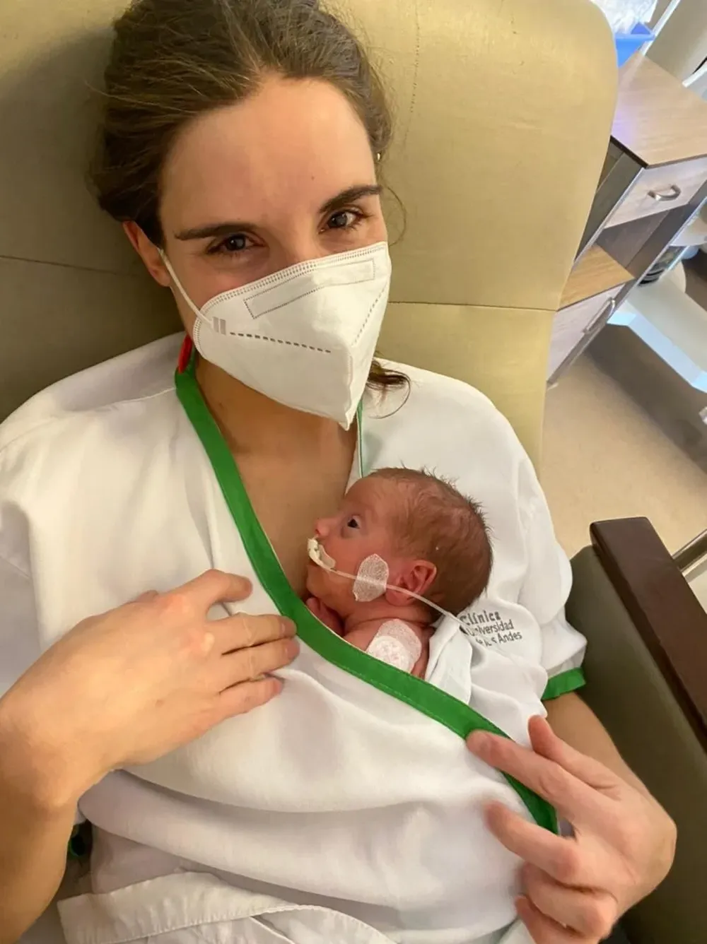 Jacinta pesó 1 kilo 410 gramos y conoció a su madre una semana después de haber nacido