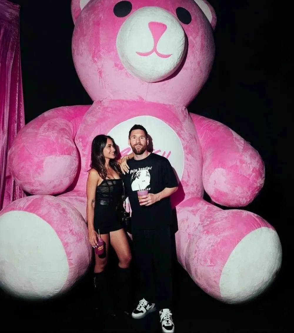 Lionel Messi y Antonela Roccuzzo