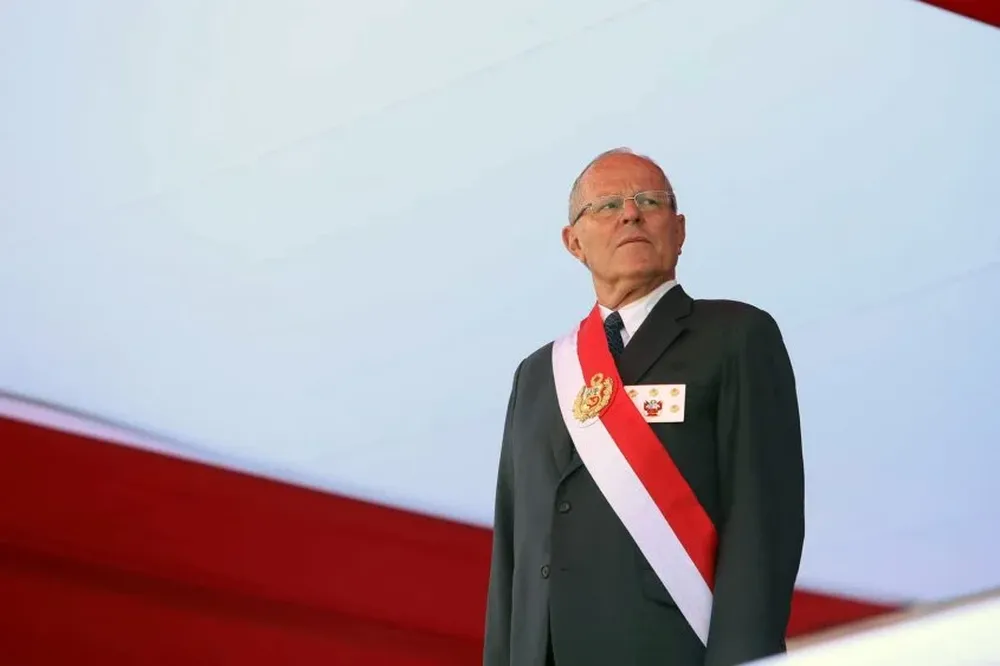 Kuczynski en Lima, el año pasado.