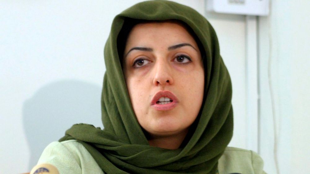 La Premio Nobel de la Paz iraní Narges Mohammadi. EFE