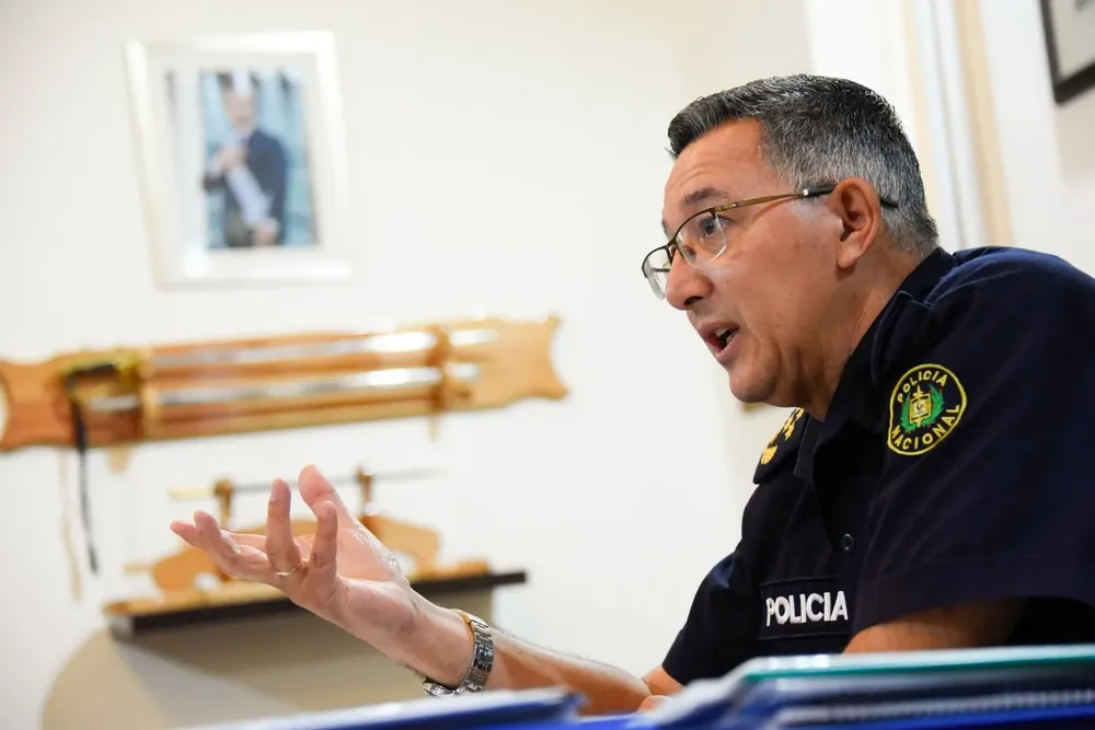 Azambuya asumió en marzo de 2023 como director de la Policía