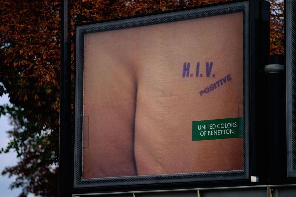 Campaña publicitaria VIH positivo, un tema que durante mucho tiempo fue tabú.