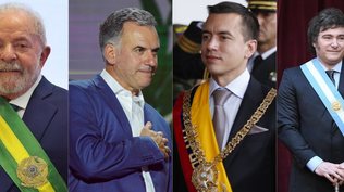 Ranking presidencial: Lula da Silva y Yamandú Orsi son los más aprobados mientras Javier Milei se mantiene cuarto