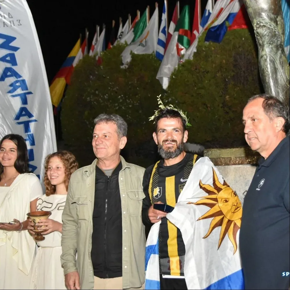 Fernando Martínez en Spartathlon 2023