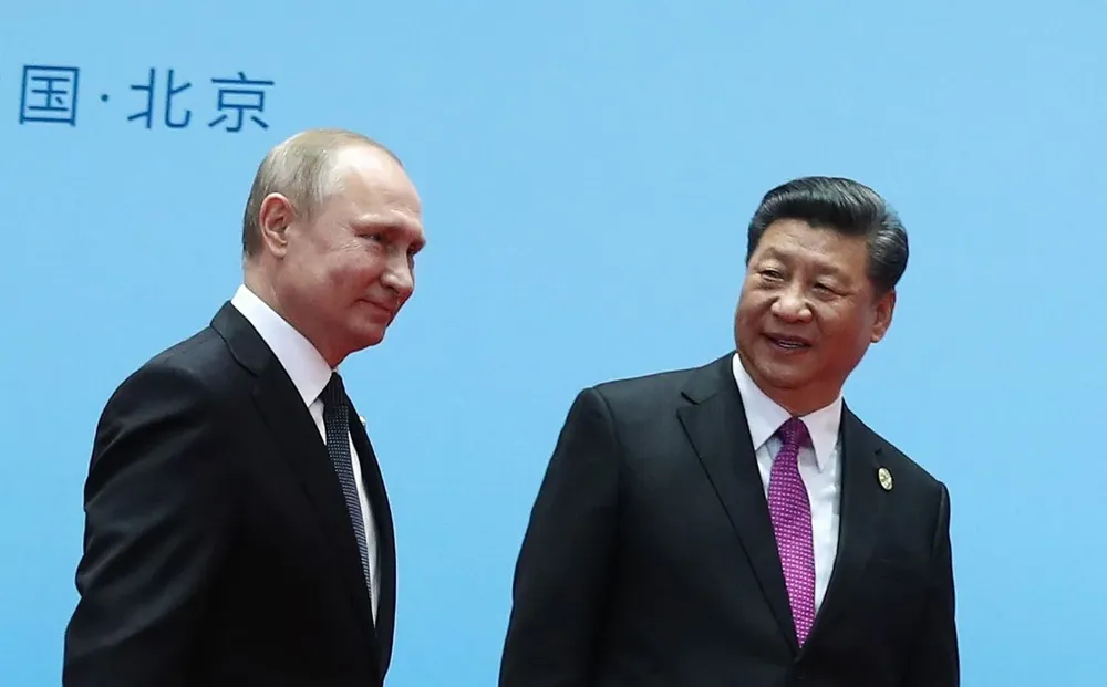 Vladimir Putin y Xi Jinping en el Foro de la Franja y la Ruta de 2019. (Archivo)