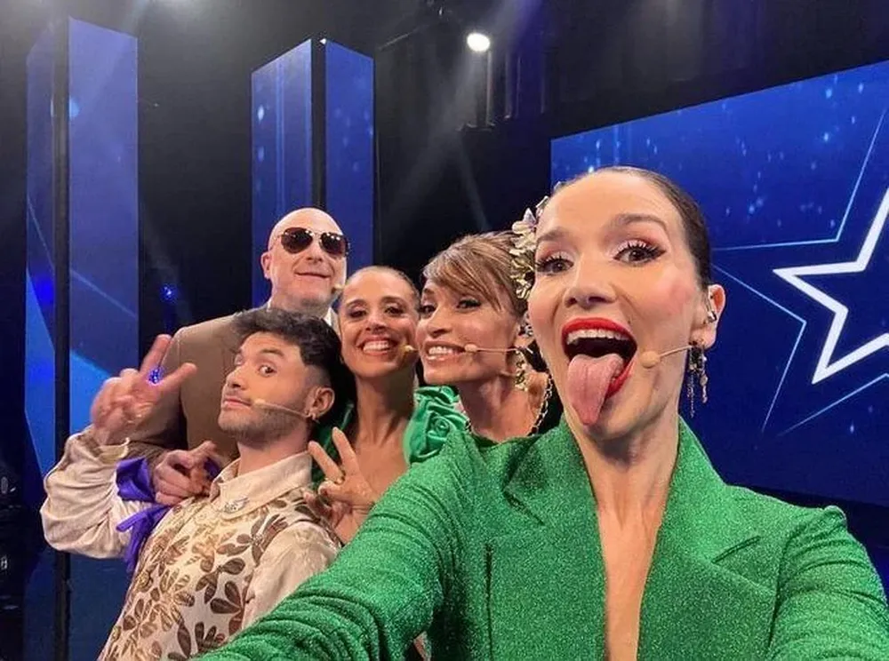 Natalia Oreiro y el jurado de Got Talent