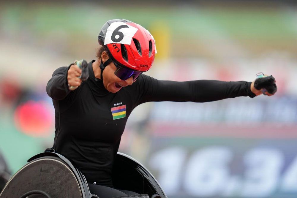 Noemi Alphonse de Mauricio es una de las atletas paralímpicas que ha puesto el nombre del continente africano muy en alto.