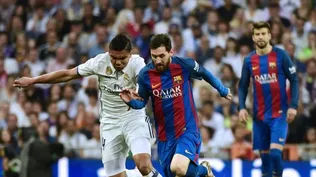 Messi y Casemiro, goleadores en el clásico español