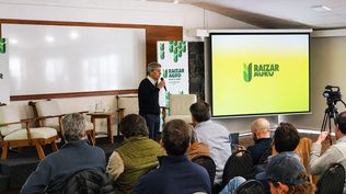 Zafra agrícola: Raizar Agro presentó una propuesta integral para beneficio de los productores (en la foto, Juan Alzugaray, gerente comercial de la compañía).