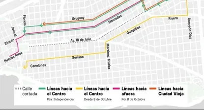 8 de marzo: desvios en el transito y paradas suprimidas por marcha del dia internacional de la mujer