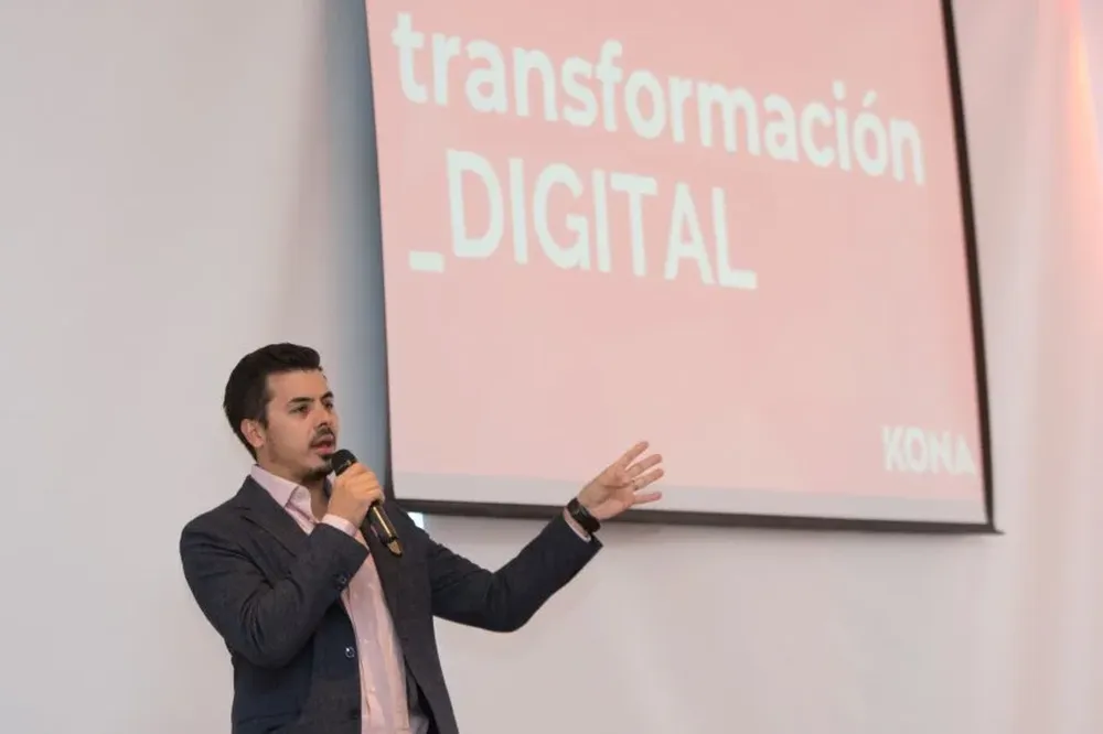 El CEO de Kona, Diego Cibils