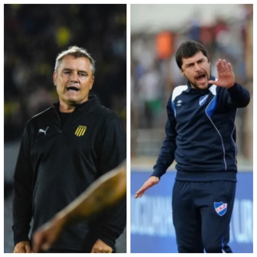 Diego Aguirre y Alexander Medina