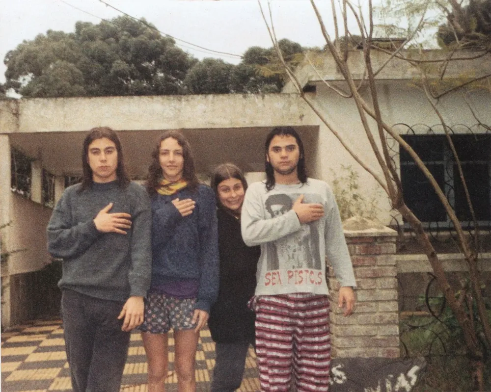 Emiliano Brancciari, Mateo Moreno y Pablo 