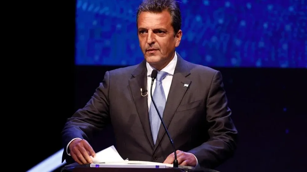 El candidato de Unión por la Patria, Sergio Massa