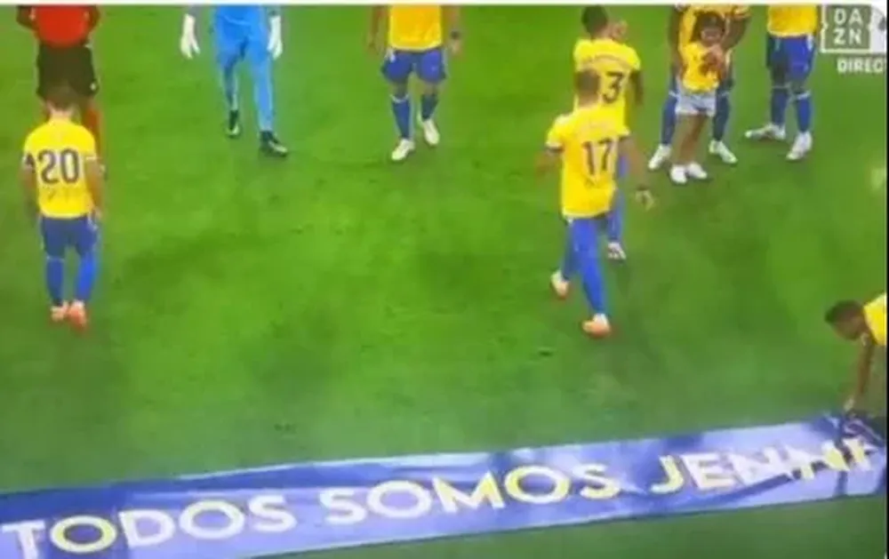 La pancarta de Cádiz