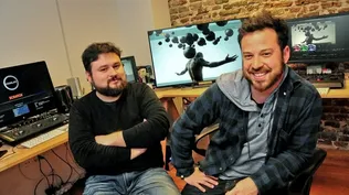 Los fundadores de ColoUr, Daff Schneydher y Germán Nocella