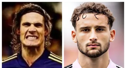 Edinson Cavani en Boca Juniors y Sebastián Boselli en River Plate, ya se preparan para el clásico del fútbol argentino