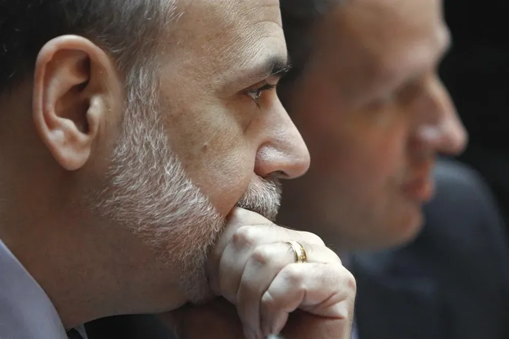 Ben Bernanke, presidente de la Reserva Federal, y Timothy Geithner, secretario del Tesoro de Estados Unidos