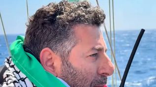 Activista español-gazatí Saif Abukeshek, detenido en Israel y acusado de vínculos con el grupo terrorista Hamás.
