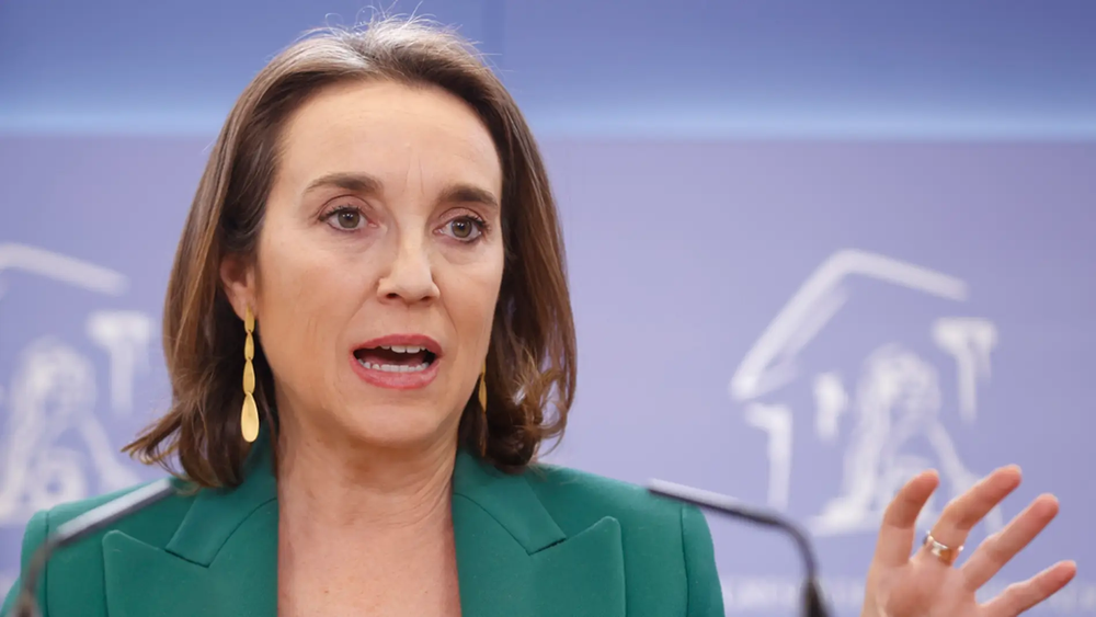 La secretaria general del PP, Cuca Gamarra.