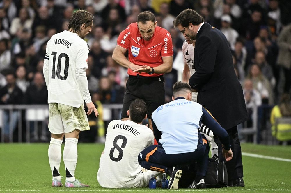 Fede Valverde sentido ante Valencia