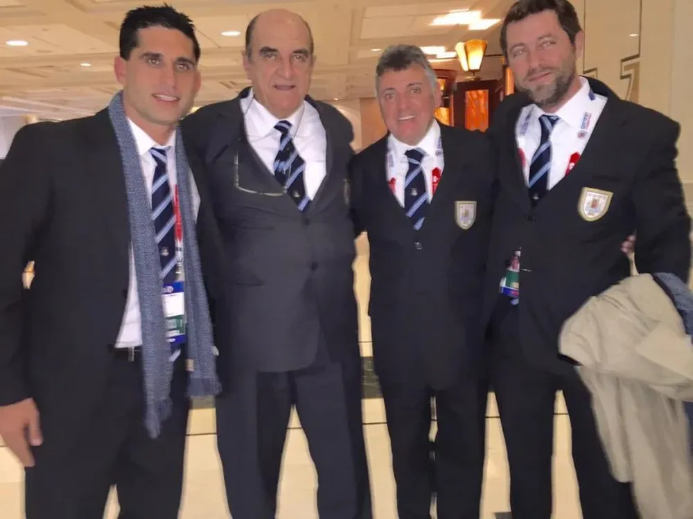 Marcos Méndez, Rafael Fernández, Wilmar Valdez e Ignacio Alonso