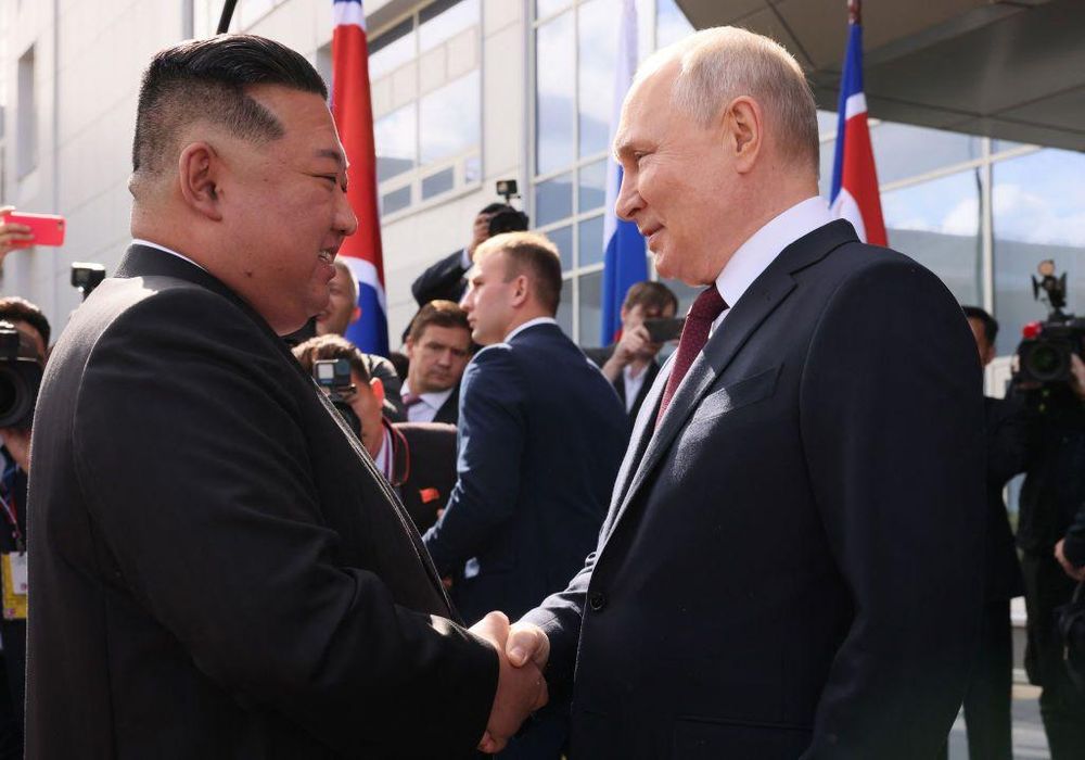 El líder de Corea del Norte, Kim Jong-un, y el presidente ruso, Vladimir Putin, afianzan su alianza.