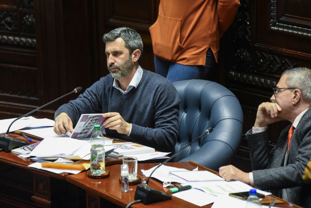 20250813 Daniel Caggiani. Interpelación al ministro Fratti en el senado.