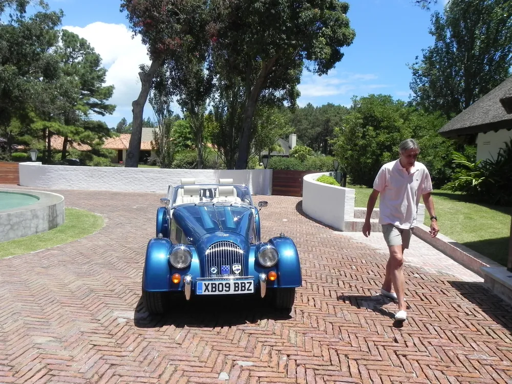 Landini disfruta del Este con su Morgan