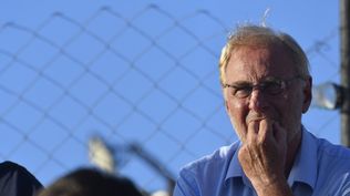 Ricardo Vairo viendo a Nacional en Belvedere