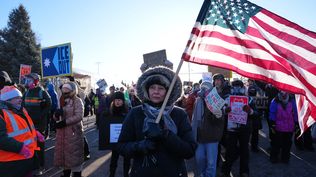 Fuera ICE: protestas y jornada de apagón nacional en EEUU contras las redadas migratorias del gobierno de Trump