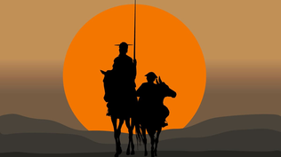 Don Quijote de la Mancha, publicada en 1605 por Miguel de Cervantes.