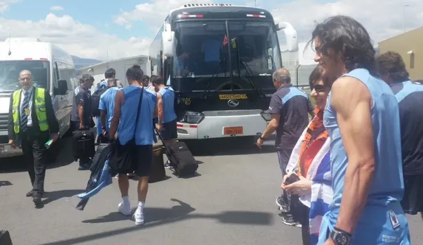 Se solucionó el desperfecto en el avión y Uruguay llegó a Quito