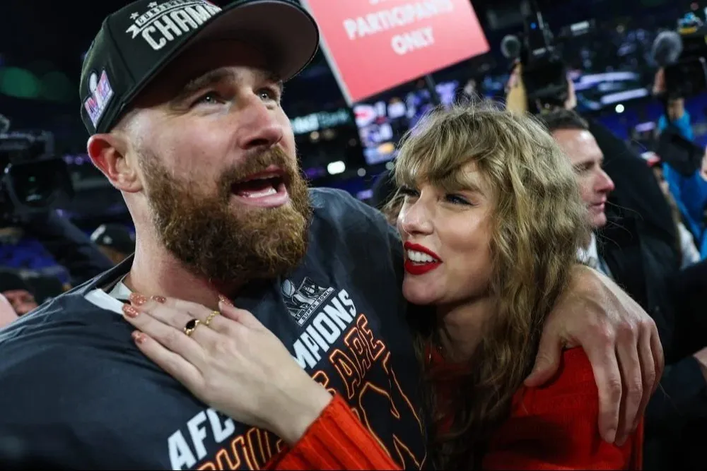 Travis Kelce y Taylor Swift
