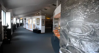 El Museo del Fútbol, un santuario celeste, cumple 45 años en medio de su crecimiento