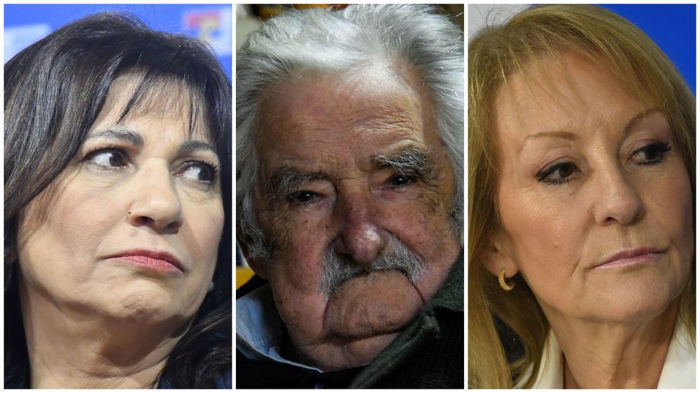 Blanca Rodríguez, José Mujica y Carolina Cosse