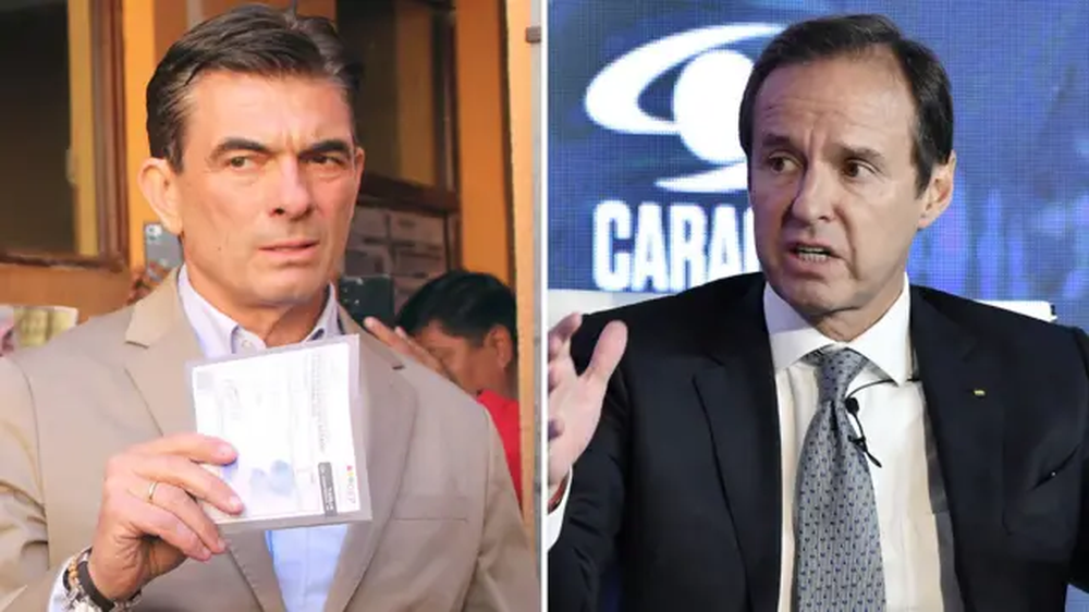 El senador Rodrigo Paz y el expresidente Jorge Tuto Quiroga disputan el balotaje en Bolivia.&nbsp;