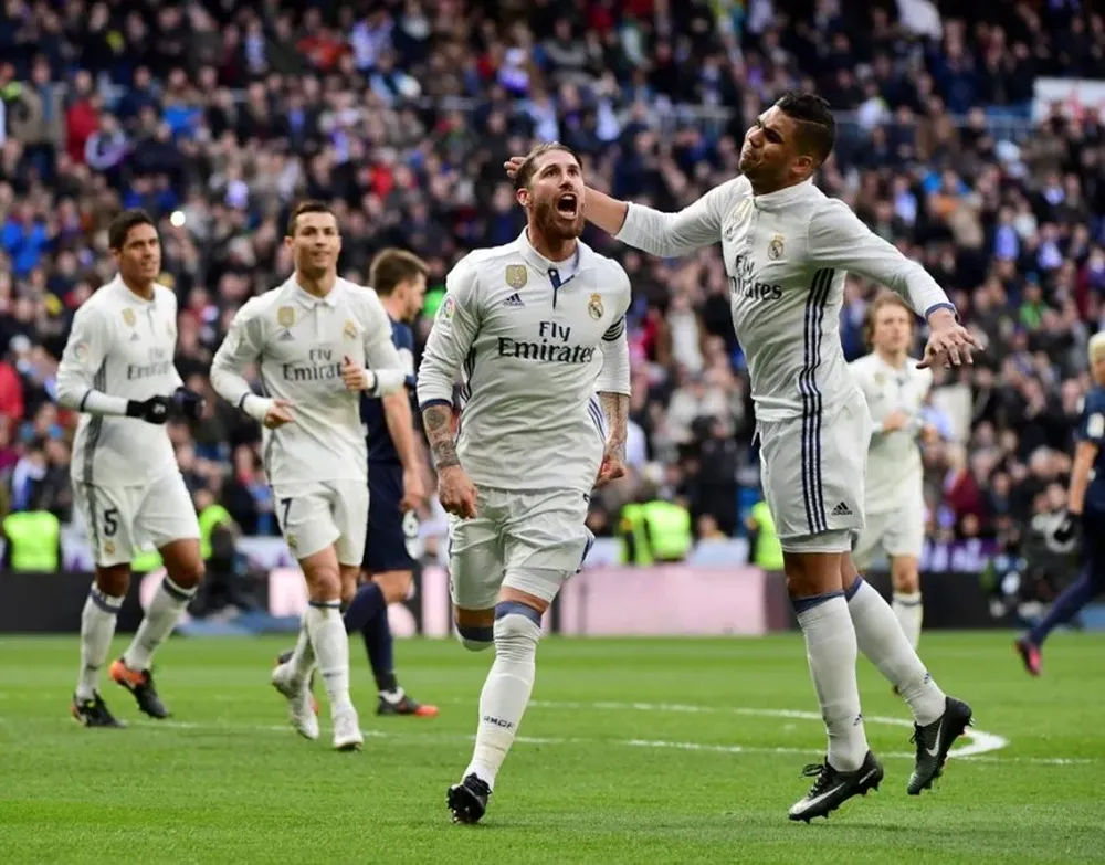 Dos goles de Sergio Ramos dieron el triunfo a Real Madrid ante Málaga