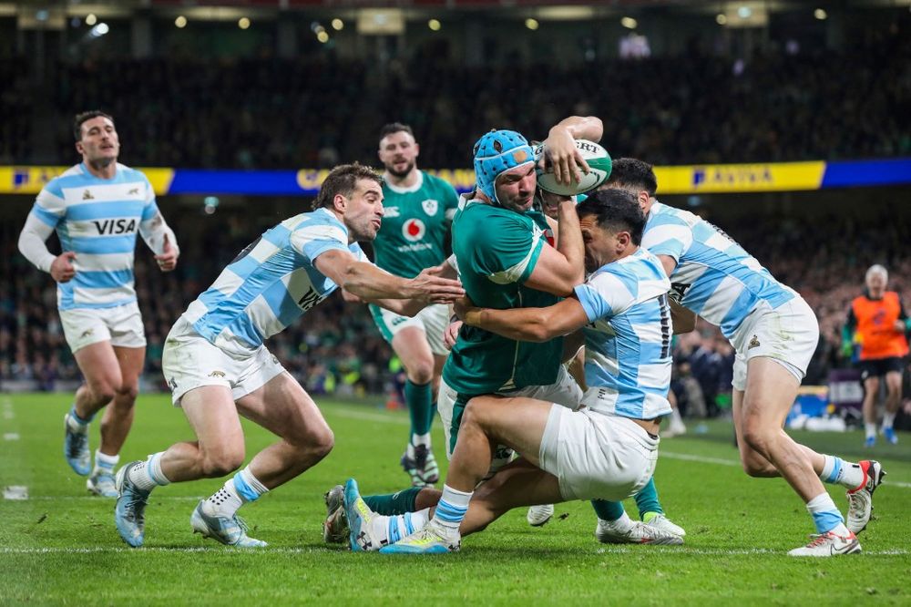 Los Pumas ante Irlanda