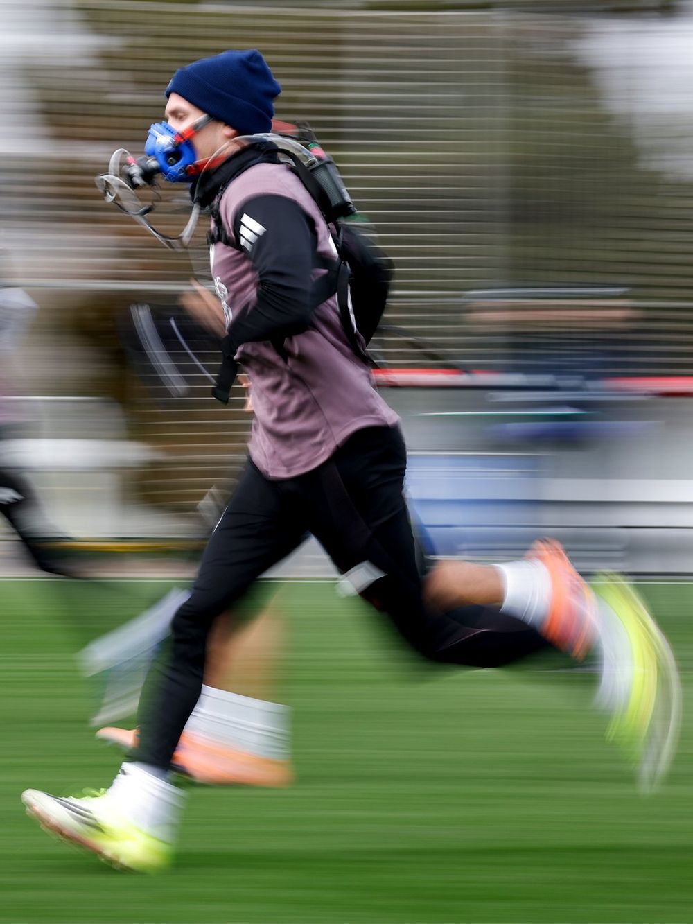 Las máscaras de hipoxia en las prácticas de Real Madrid