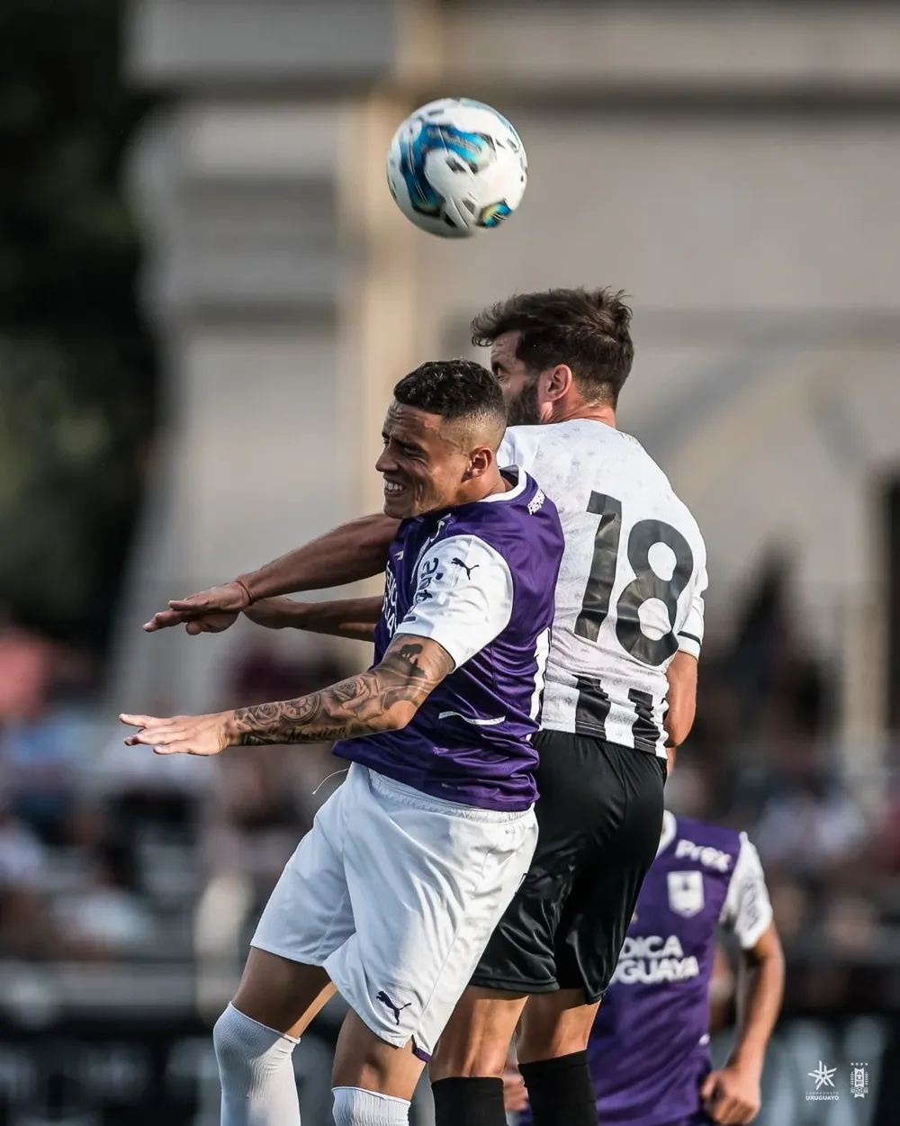 Así de peleado fue el partido