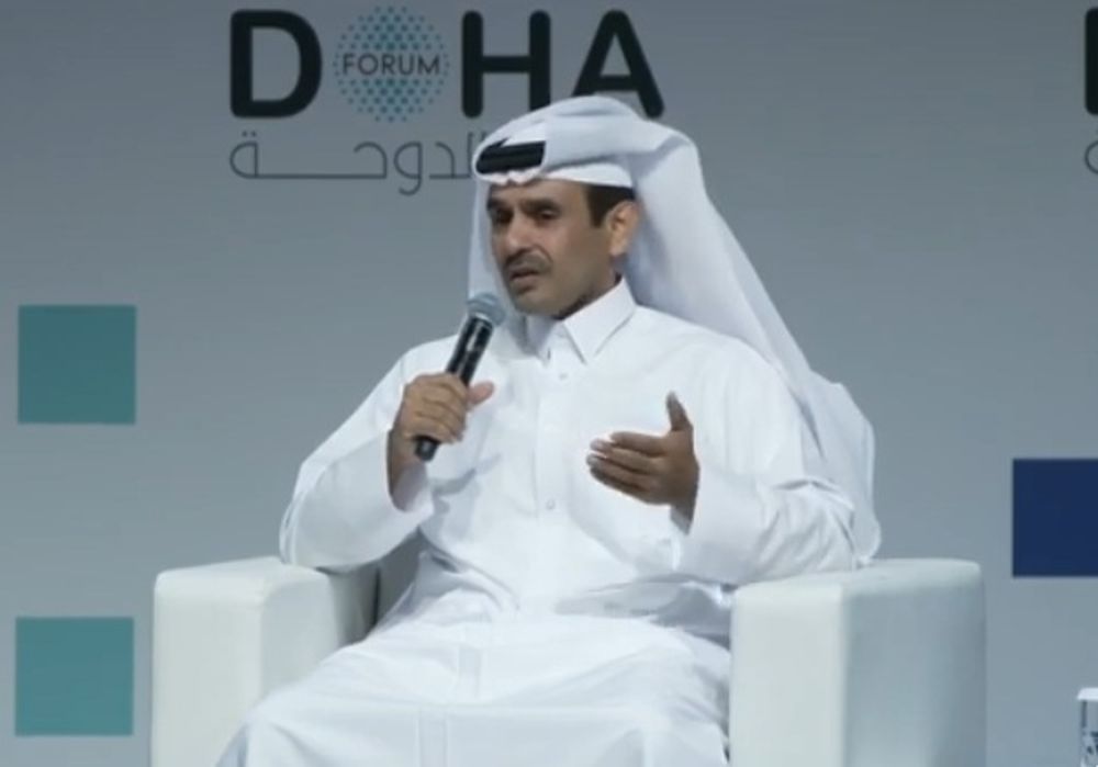 Saad Sherida Al-Kaabi, QatarEnergy. (Archivo)