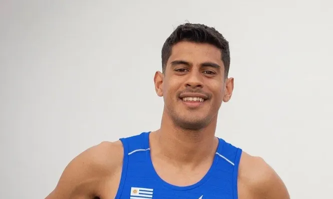 Cristhian Zamora en la Maratón de Sevilla