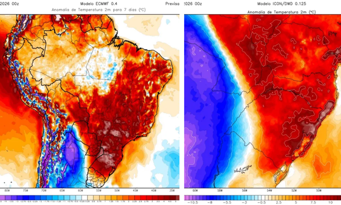 Una masa de aire caliente avanza hacia Uruguay y Metsul advierte por tormentas fuertes: qué días afectarán al país