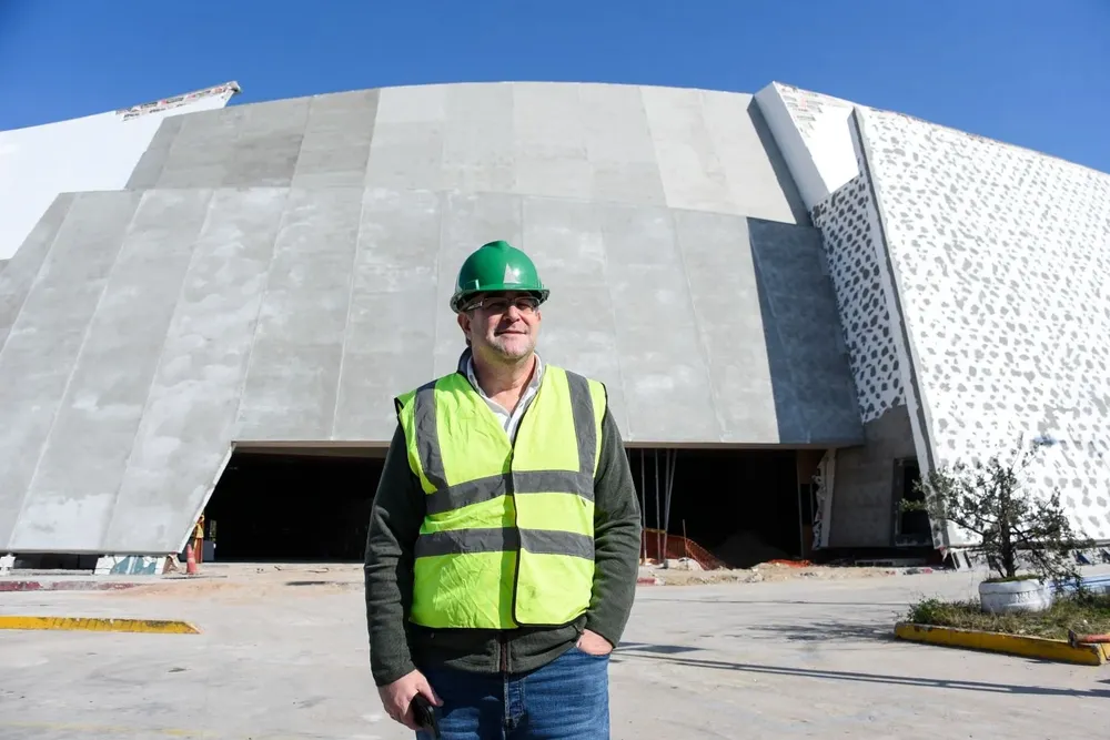 Uri Ivanier, gerente del shopping.