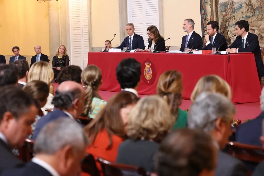 El Rey preside la Asamblea Ordinaria de la Diputación Permanente y Consejo de la Grandeza de España y Títulos del Reino en el Palacio de El Pardo