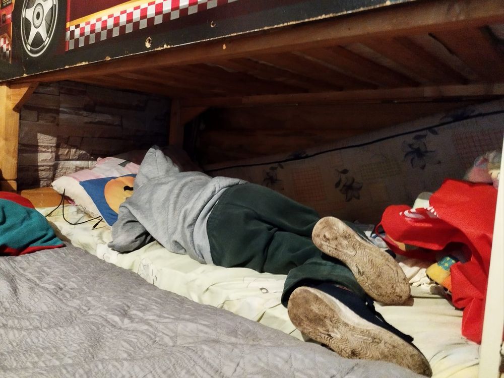 El rincón donde el vecino se cobijó de las balas