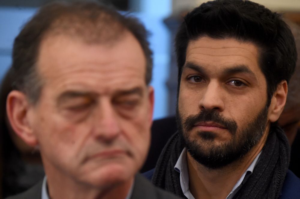 Guido Manini Ríos y Andrés Ojeda