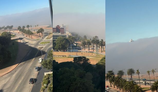 Niebla en Montevideo