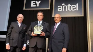 Gabriel Rozman, John Cristian Schandy y Luis Montone